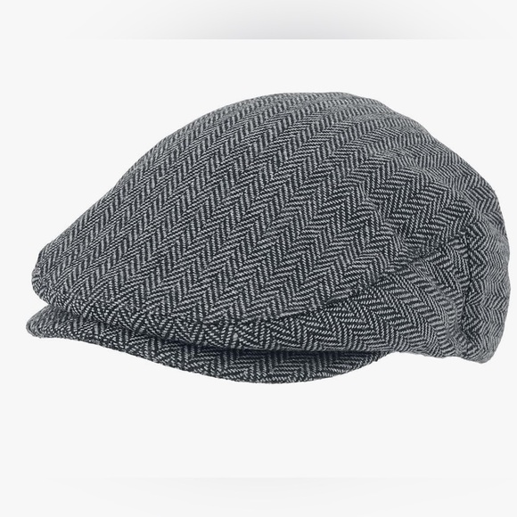 Brixton Hooligan Snap Cap Grey/Black MD (7 1/4) - Picture 1 of 6